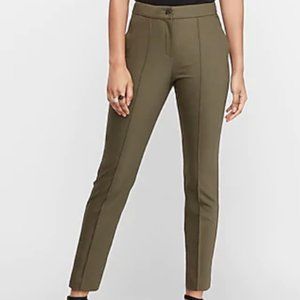 High Waisted Seamed Ankle Pant